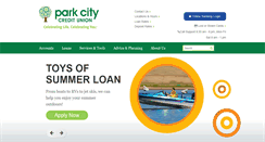 Desktop Screenshot of parkcitycu.org